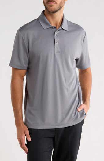 PGA TOUR Short Sleeve Solid Golf Polo