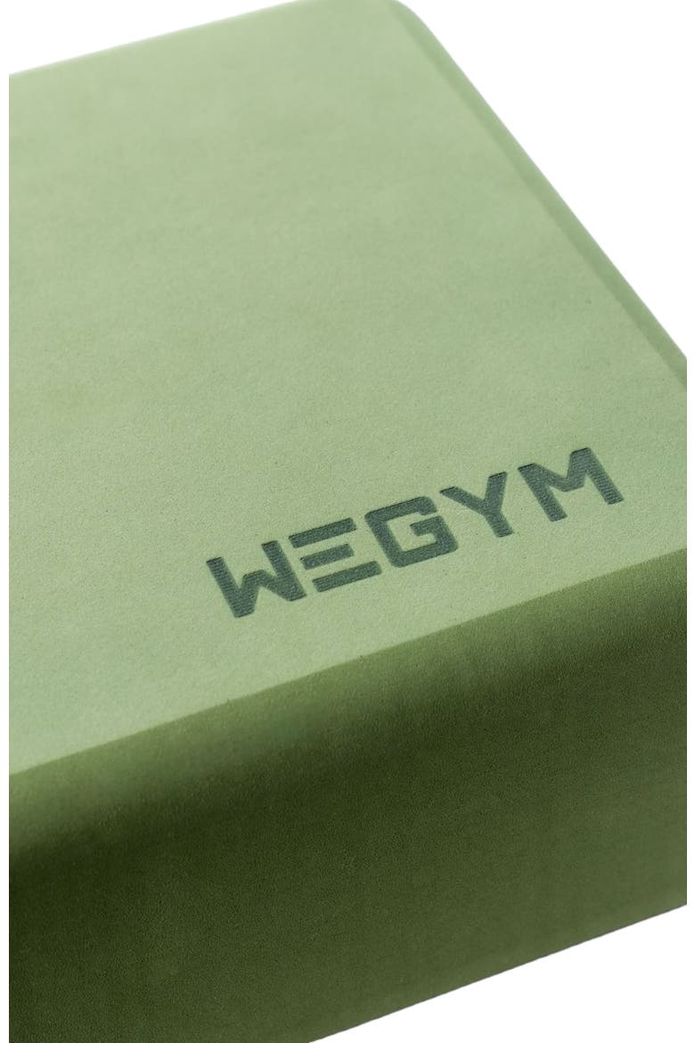 Exercise Block - Foam, Alternate, color, Forest