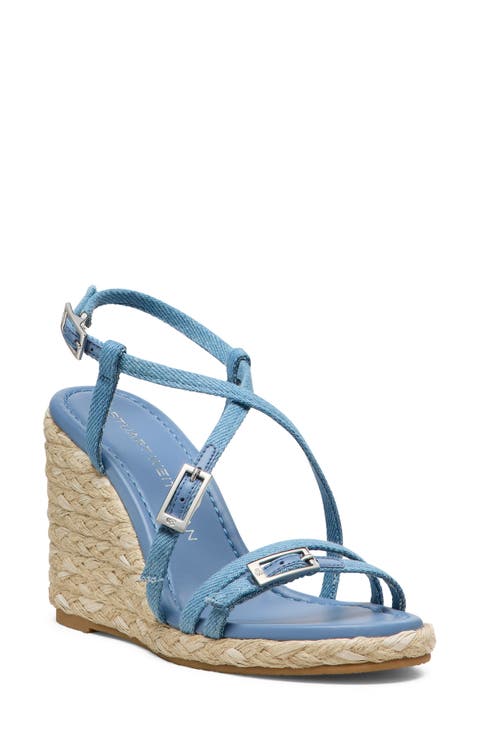 Georgie Espadrille Wedge Sandal (Women)
