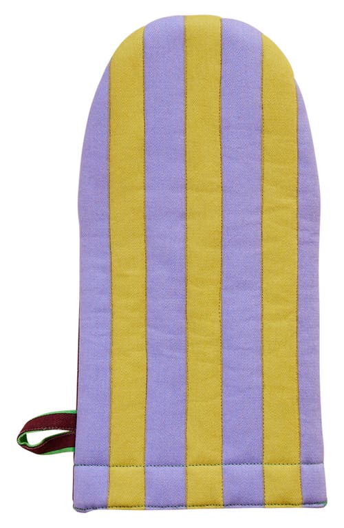 Dusen Dusen Stripe Oven Mitt in Jalapeno 