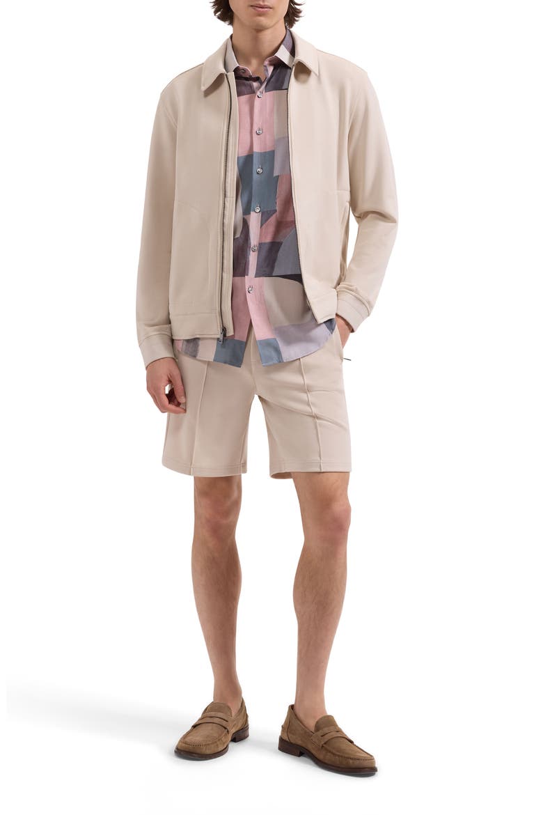 Soft Touch Blouson Knit Jacket, Alternate, color, ALMOND