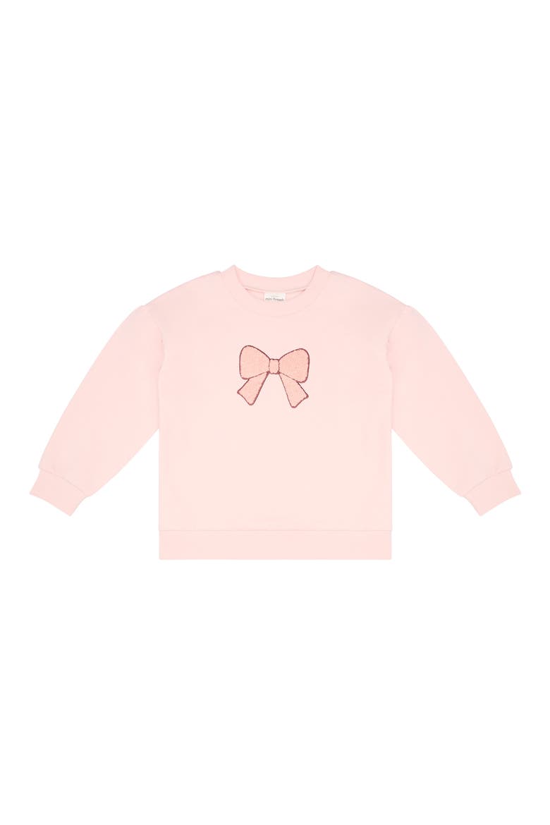 Kids' 2-Pack Sweatshirts, Alternate, color, PINK BOWS
