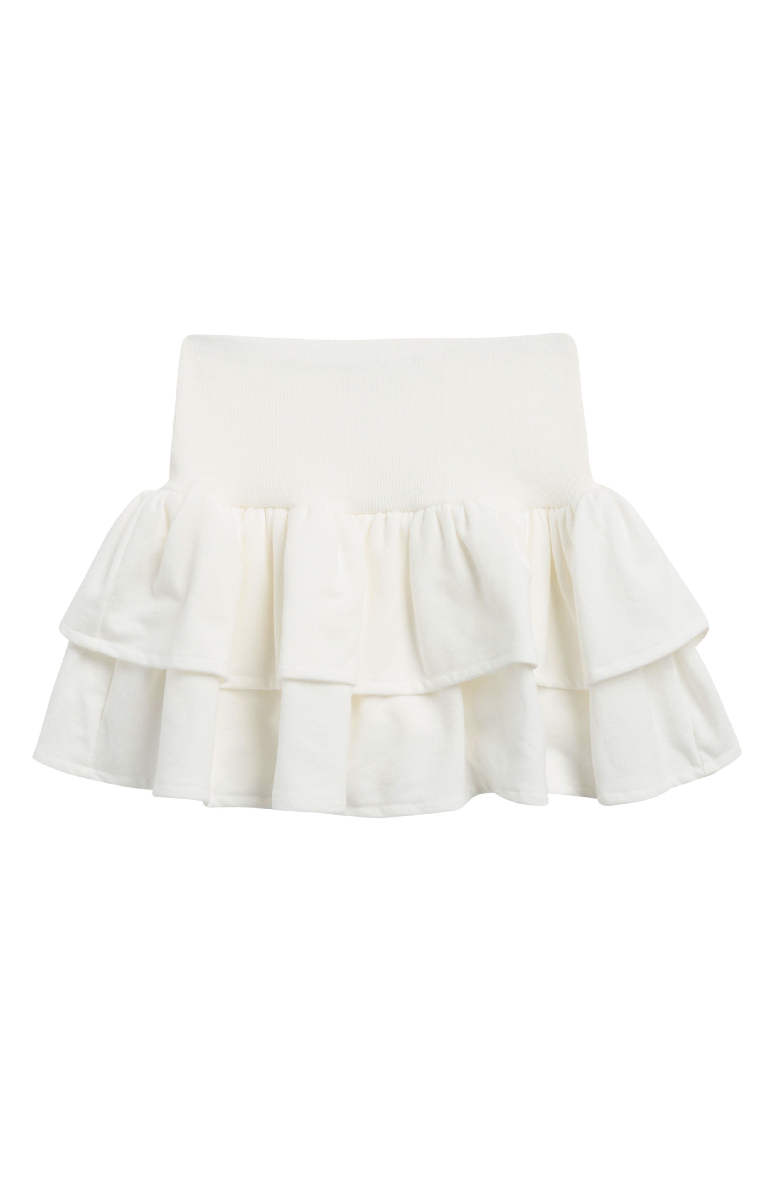 Splendid Kids' French Terry Ruffle Skirt
