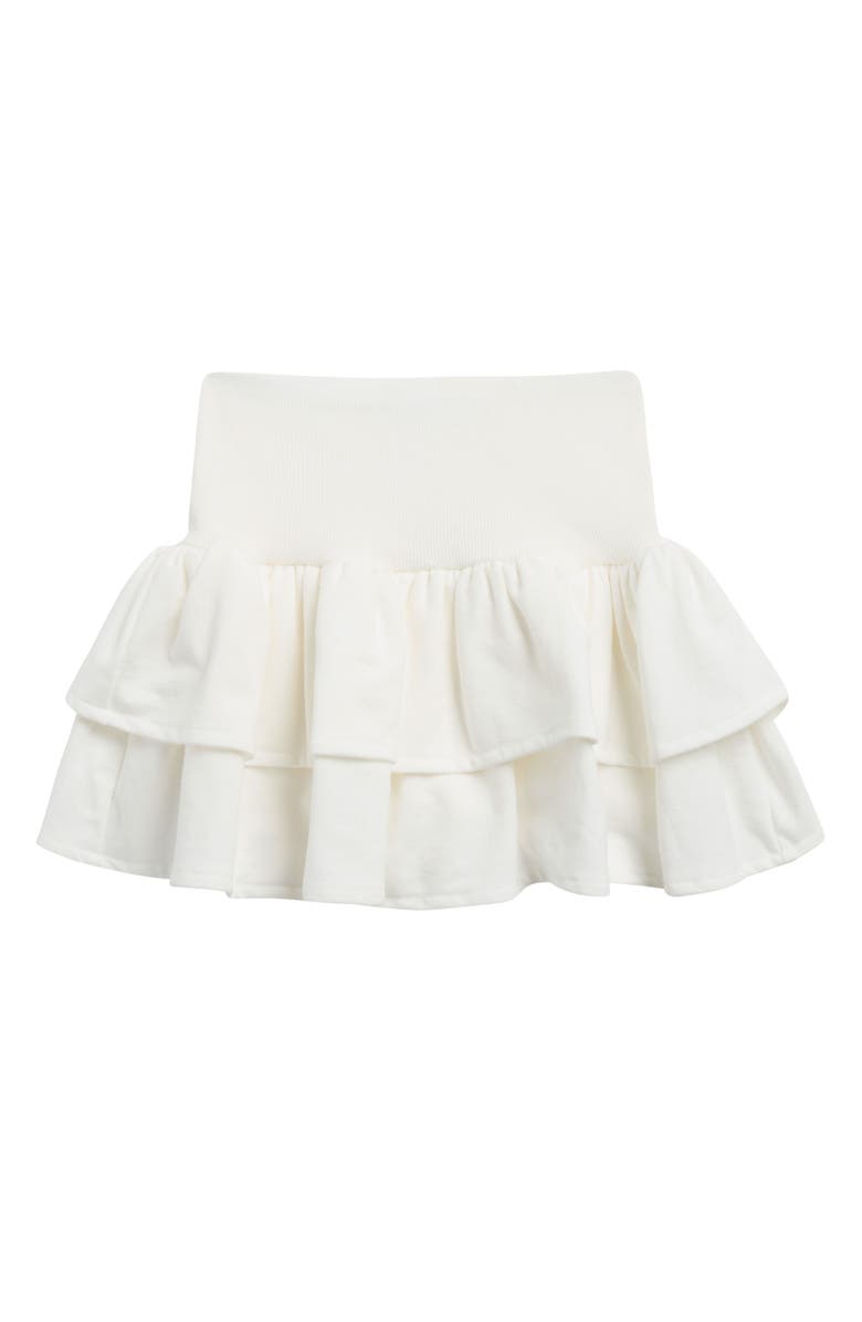 Splendid Kids' French Terry Ruffle Skirt, Main, color,
