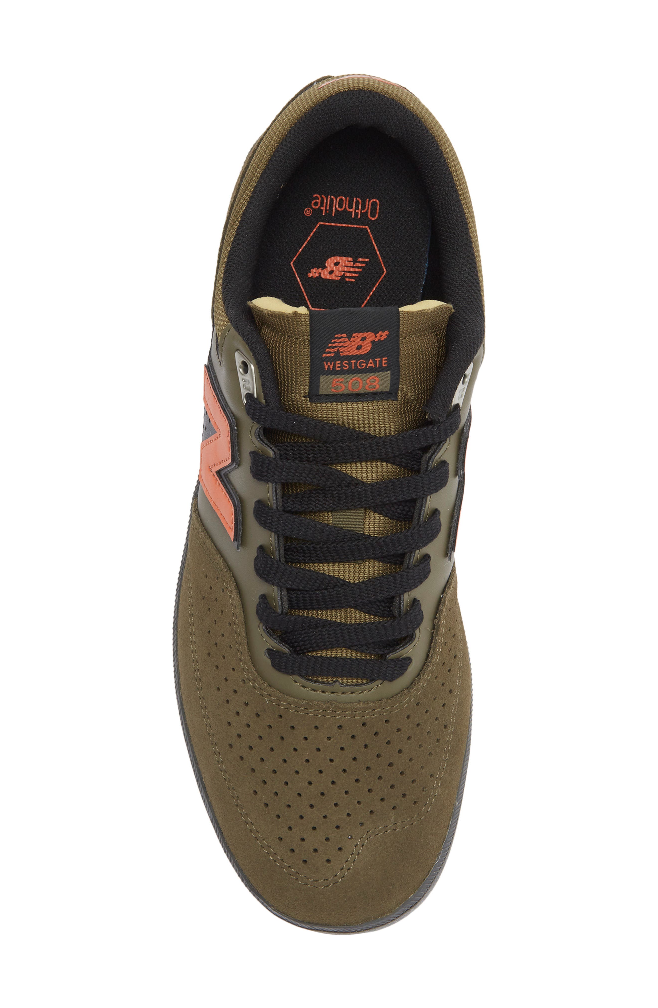 New Balance 508 Westgate Sneaker, Alternate, color, Olive/ Burnt Orange