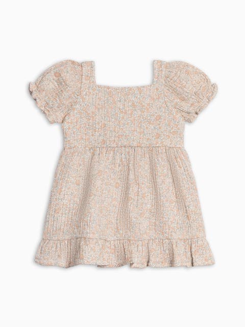 Organic Celine Muslin Square Neck Dress (Baby)