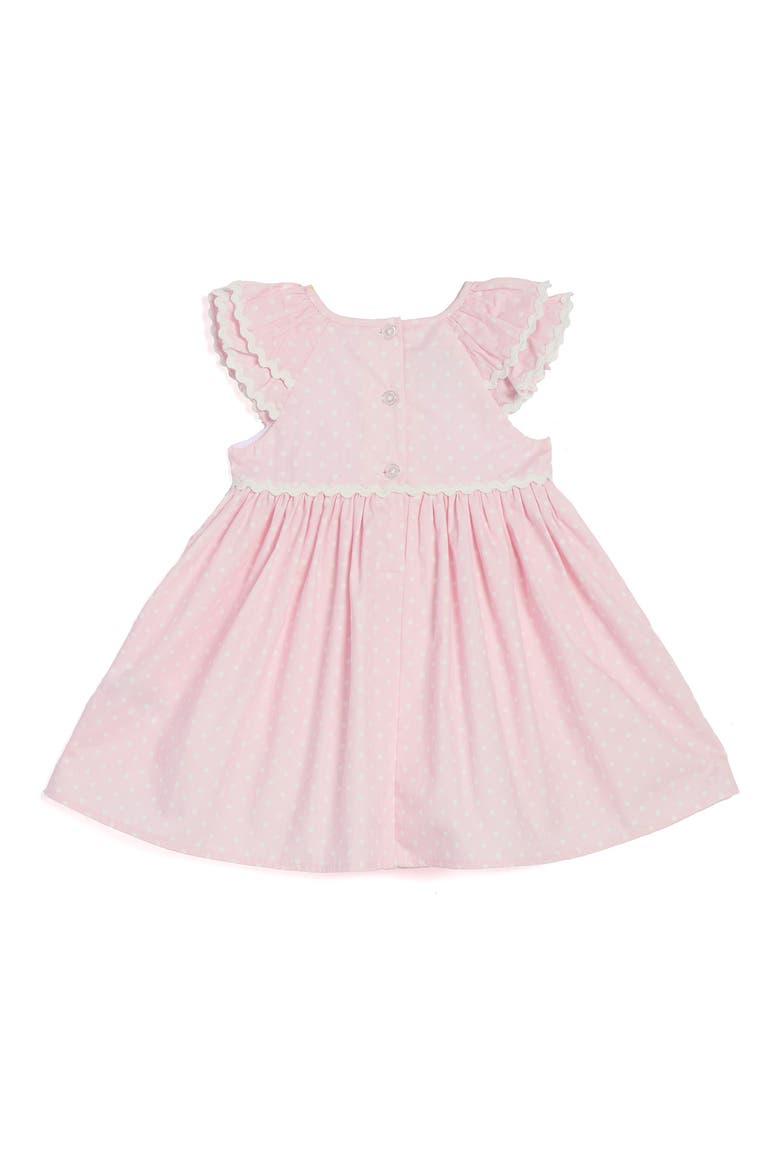 Dahlia Dot Dress & Bloomers Set, Alternate, color, LIGHT PINK