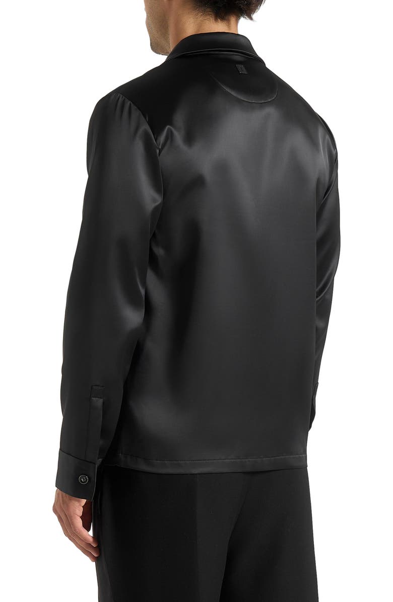Manière De Voir Constant Satin Shirt, Alternate, color,