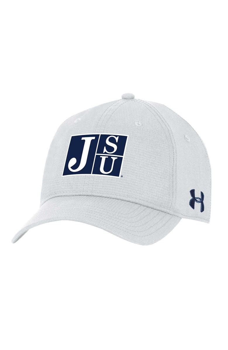 Under Armour Men's Under Armour White Jackson State Tigers CoolSwitch AirVent Adjustable Hat, Main, color, 