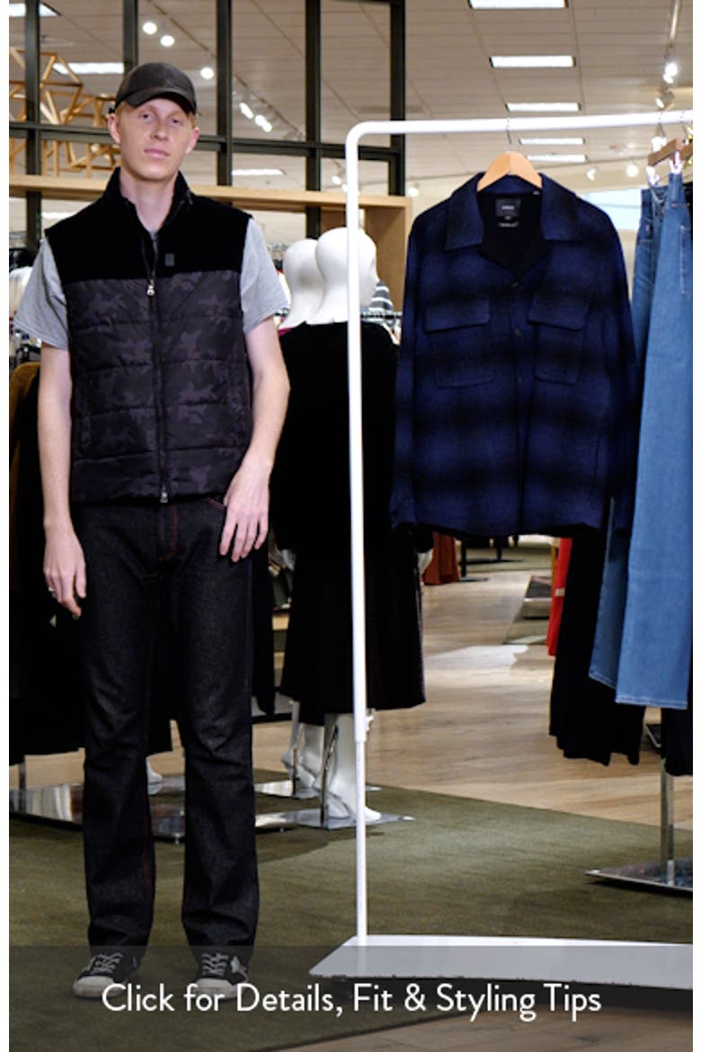 Plaid Splittable Wool Blend Shirt Jacket video
