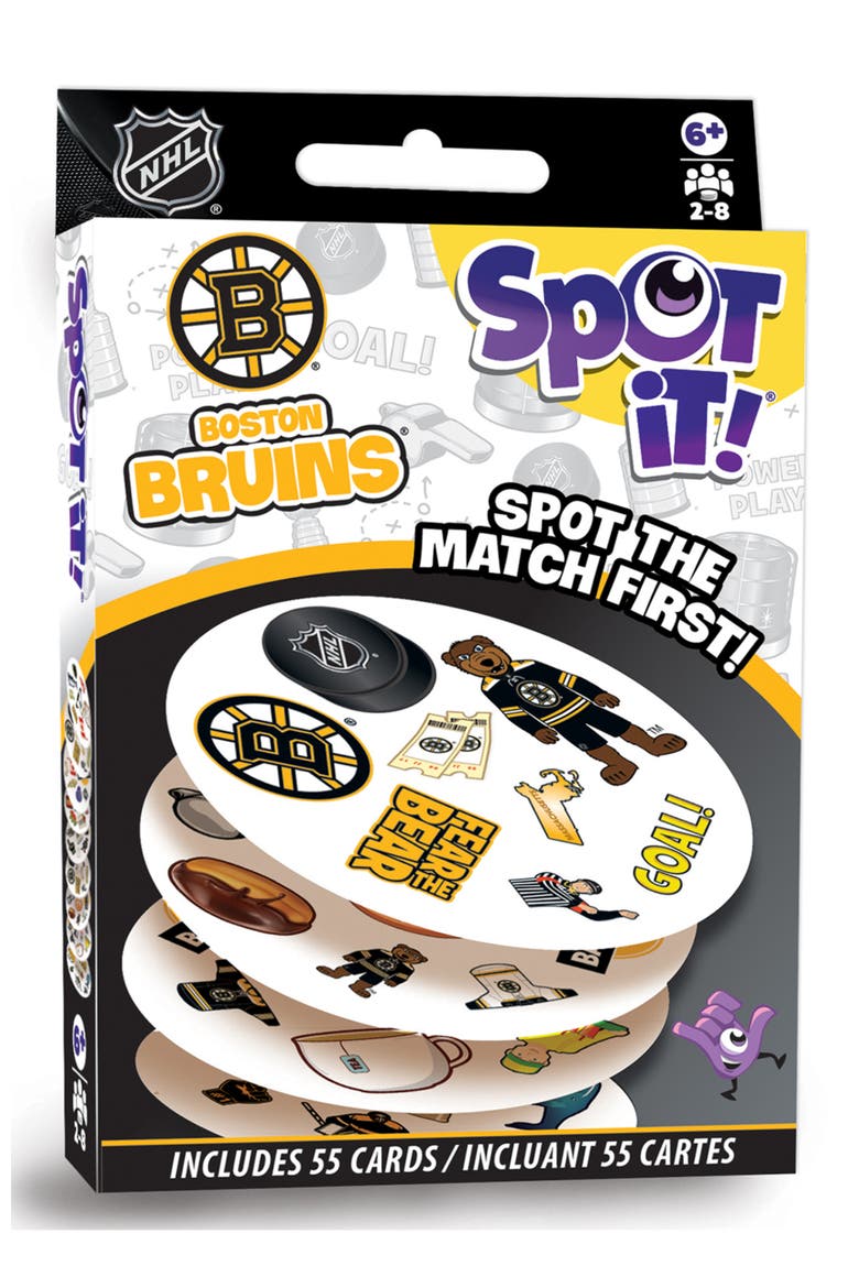 Boston Bruins Spot It! Card Game, Main, color, Multicolor