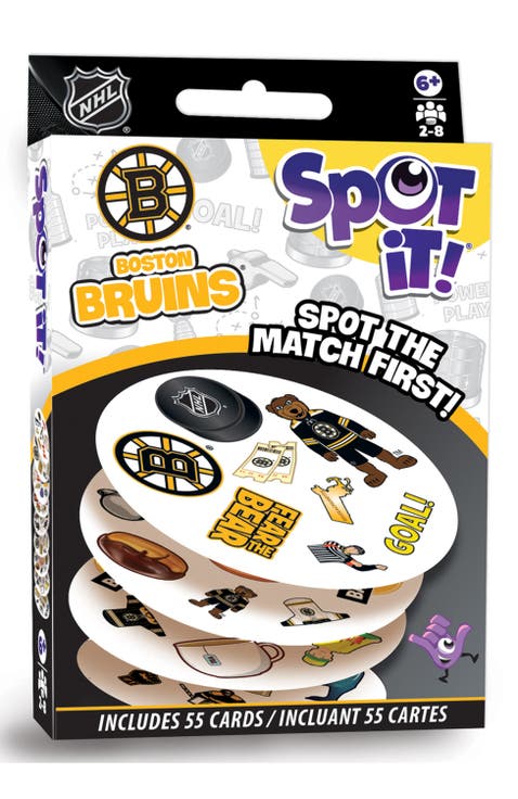 Boston Bruins Spot It! Card Game