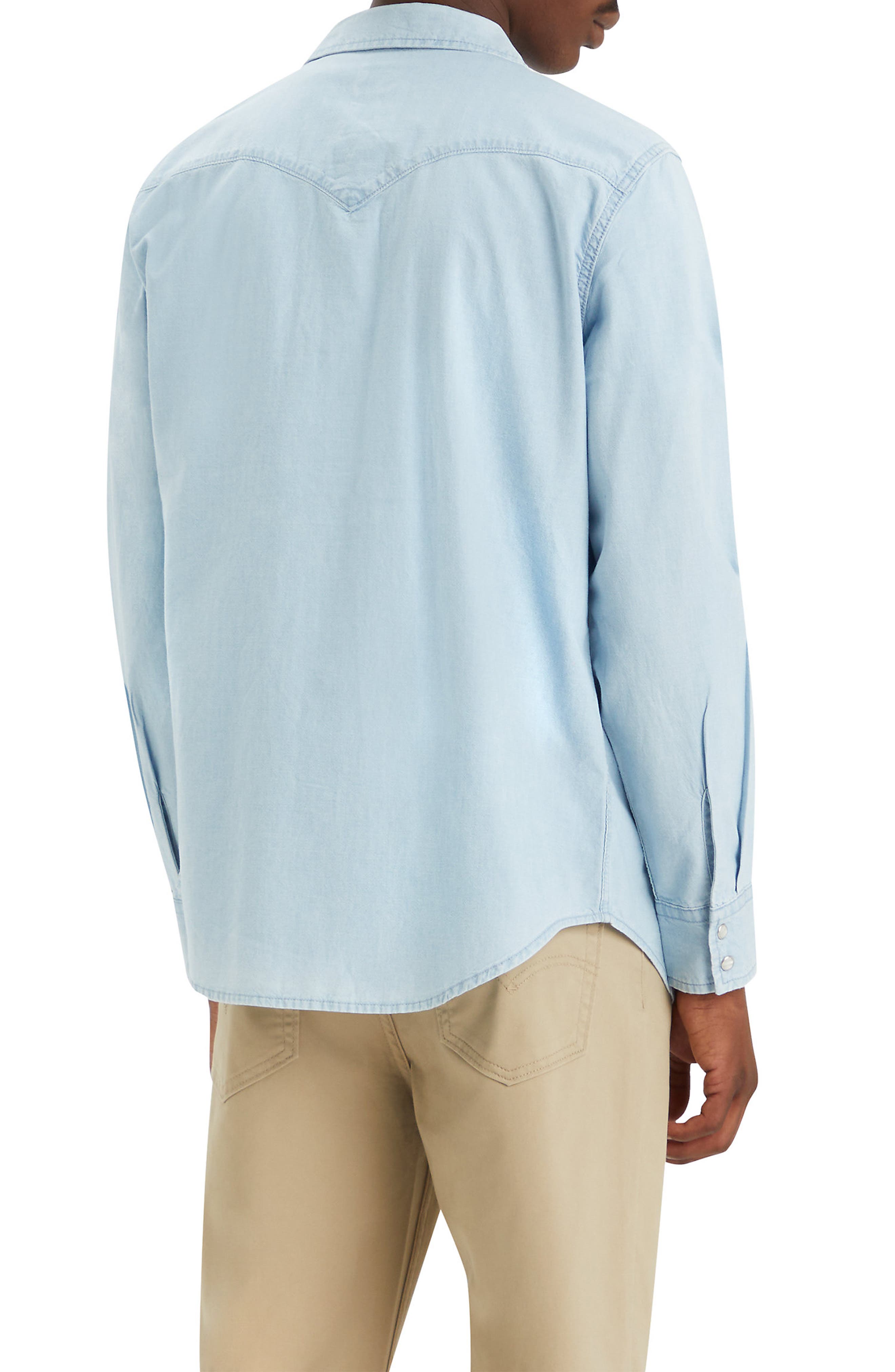 Classic Western Standard Denim Shirt - image 2