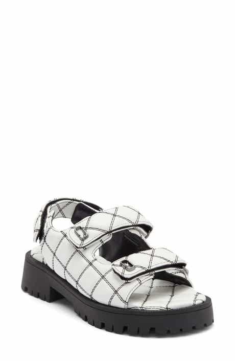 Marc Jacobs 'J' Quilted Sandal