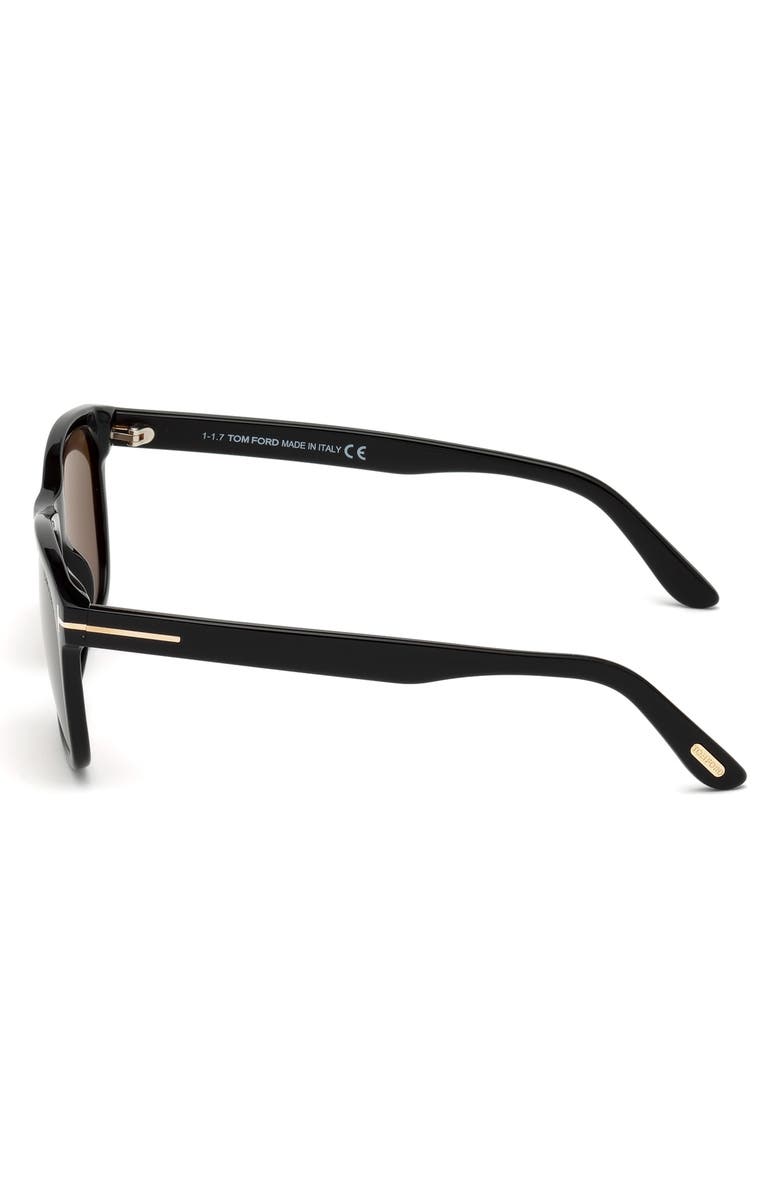 TOM FORD Eric 55mm Sunglasses, Alternate, color, 