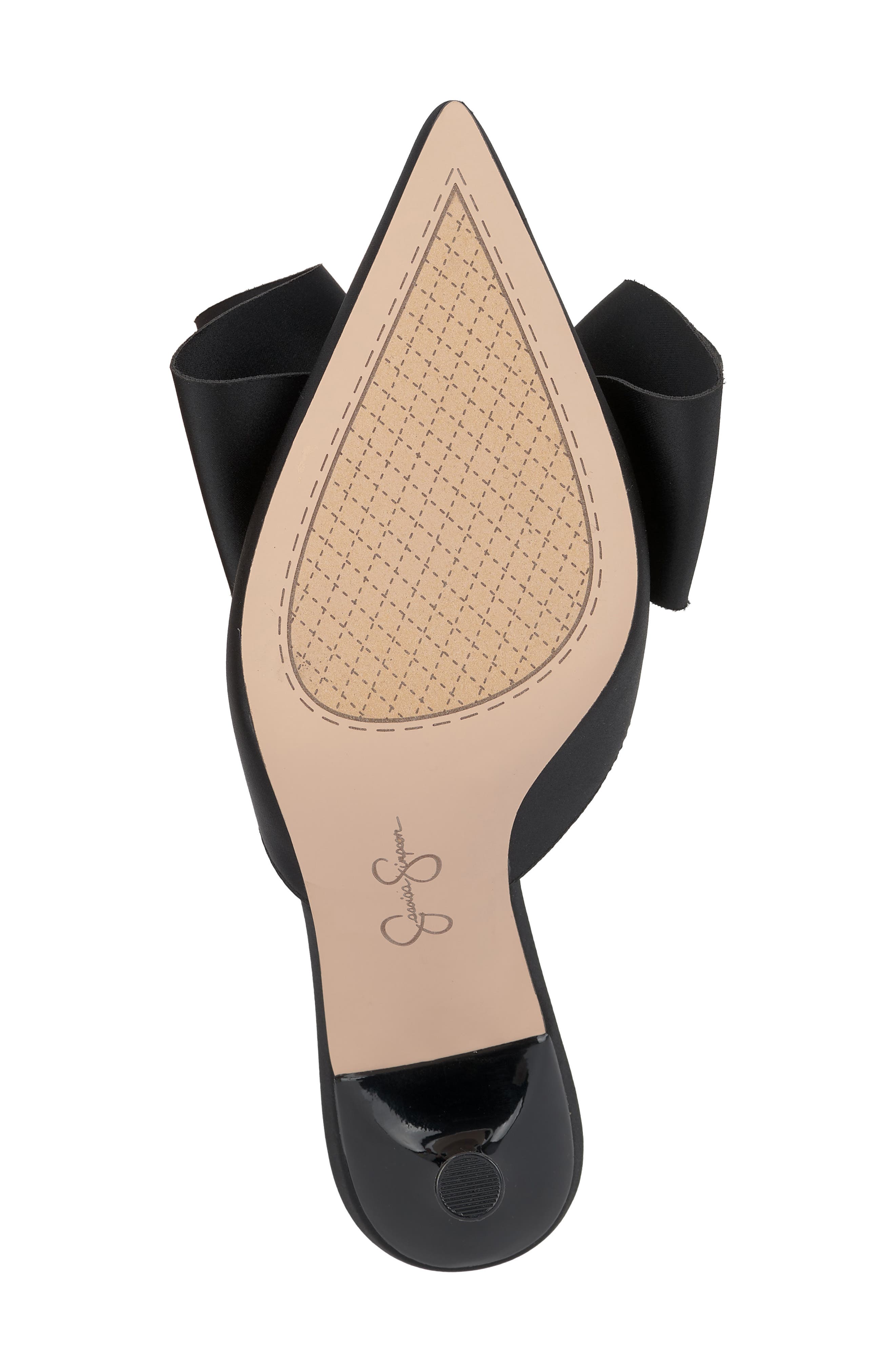 Jessica Simpson Valrin Pointed Toe Mule, Alternate, color, Black