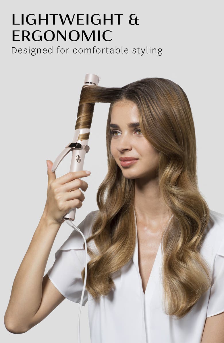 T3 SinglePass<sup>®</sup> 1.25-Inch Ceramic Curling Iron $150 Value, Alternate, color,