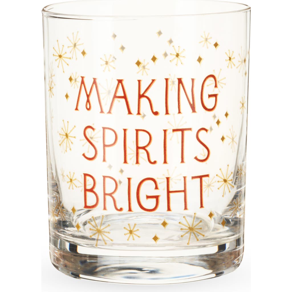 Blush Making Spirits Bright Rock Glass By In Transparent