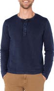 Liverpool Los Angeles Faded Cotton Henley