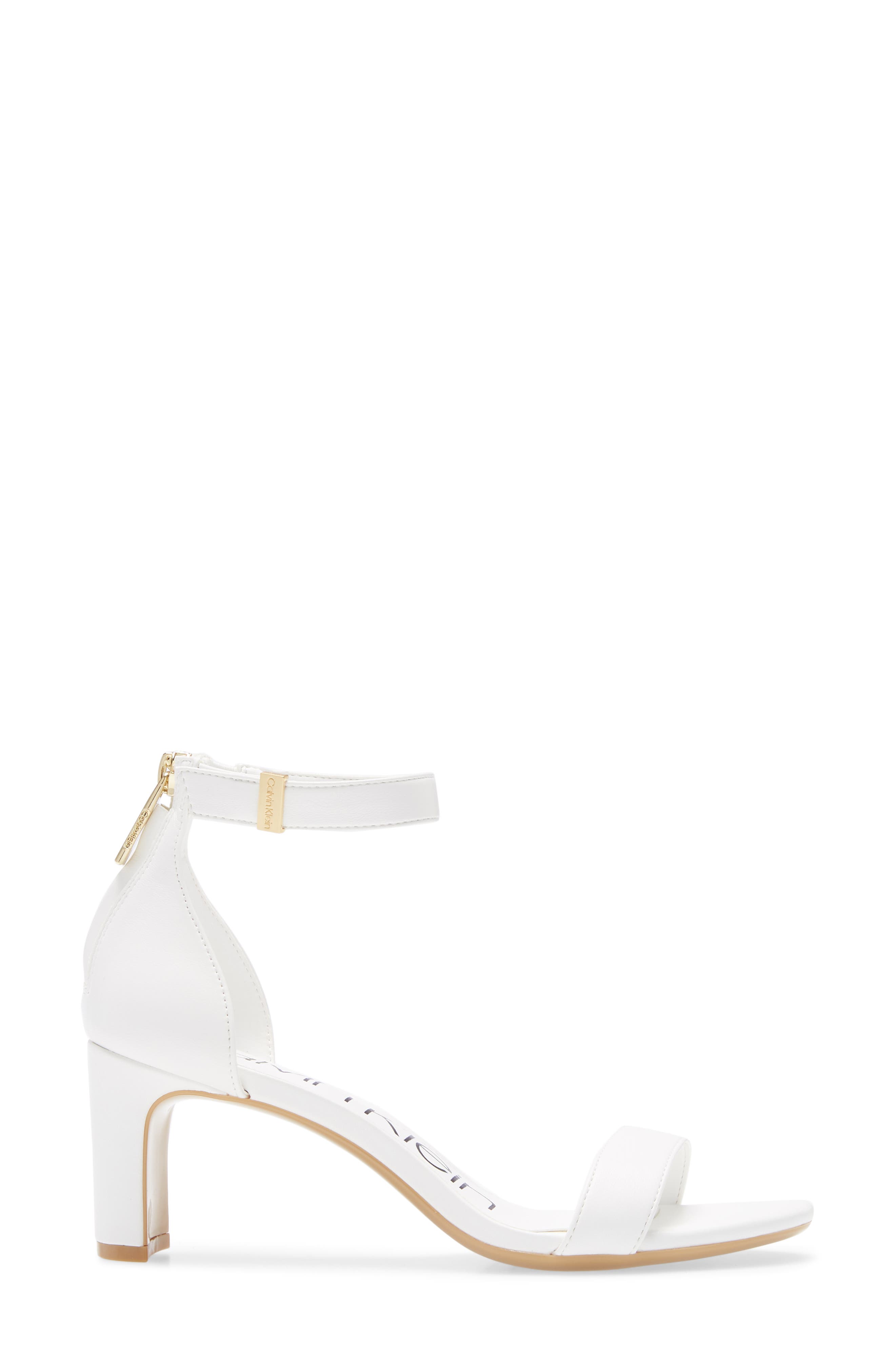 Chandari Sandal, Alternate, color, WHITE LEATHER
