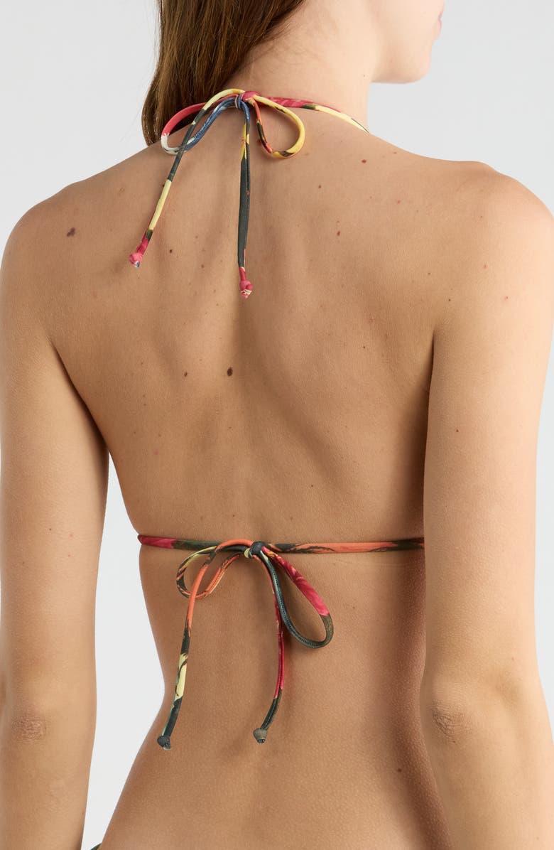 PacSun Aeris Triangle Bikini Top, Alternate, color, Allover Print