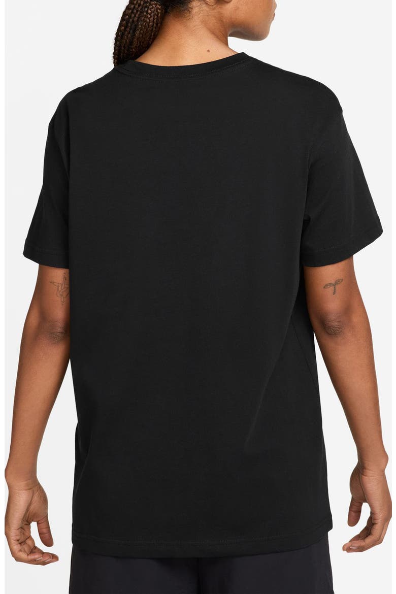 Club Team Graphic Boyfriend T-Shirt, Alternate, color, BLACK