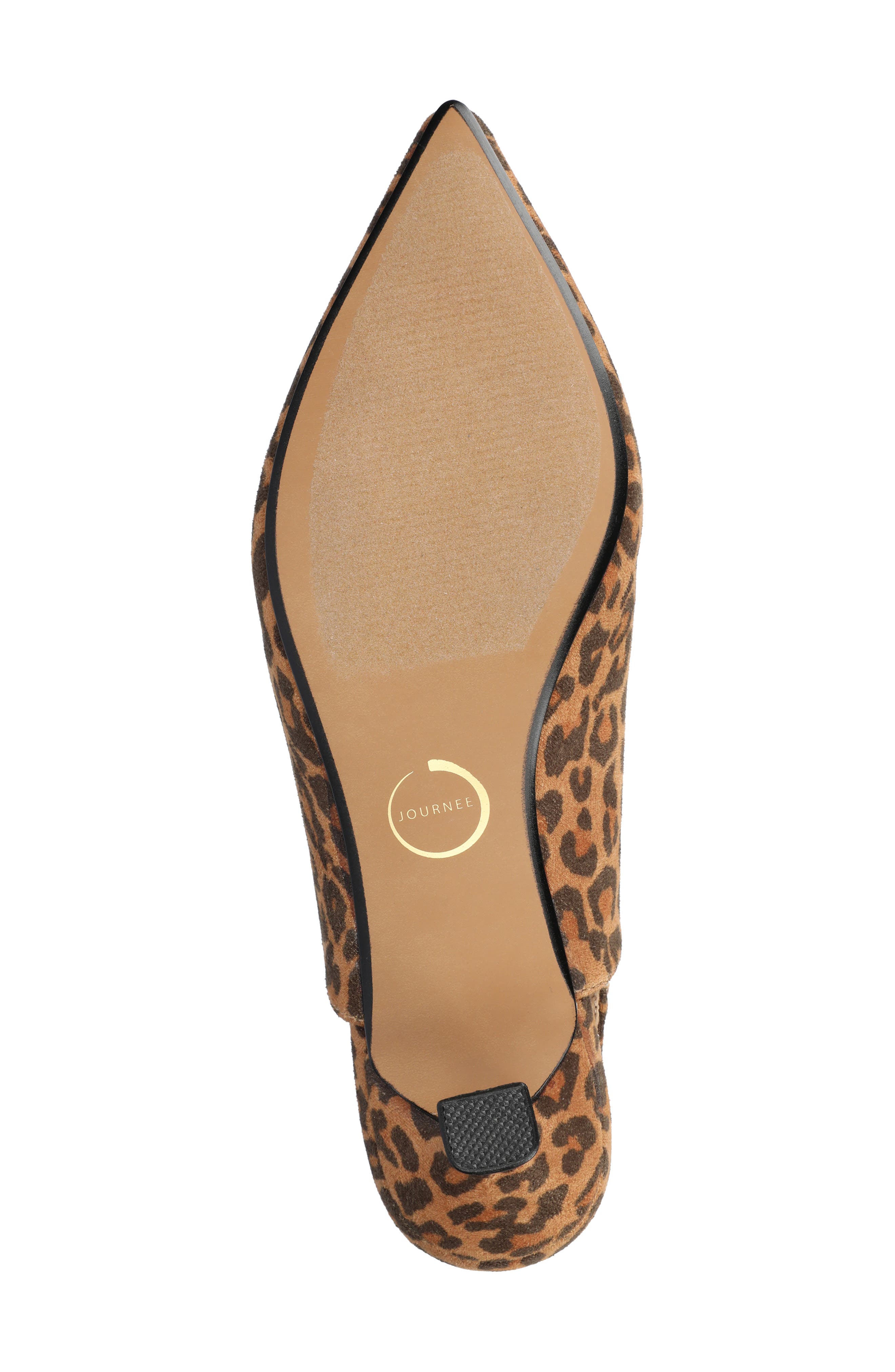 Paulina Slingback Pump, Alternate, color, LEOPARD/CAMEL PRINT