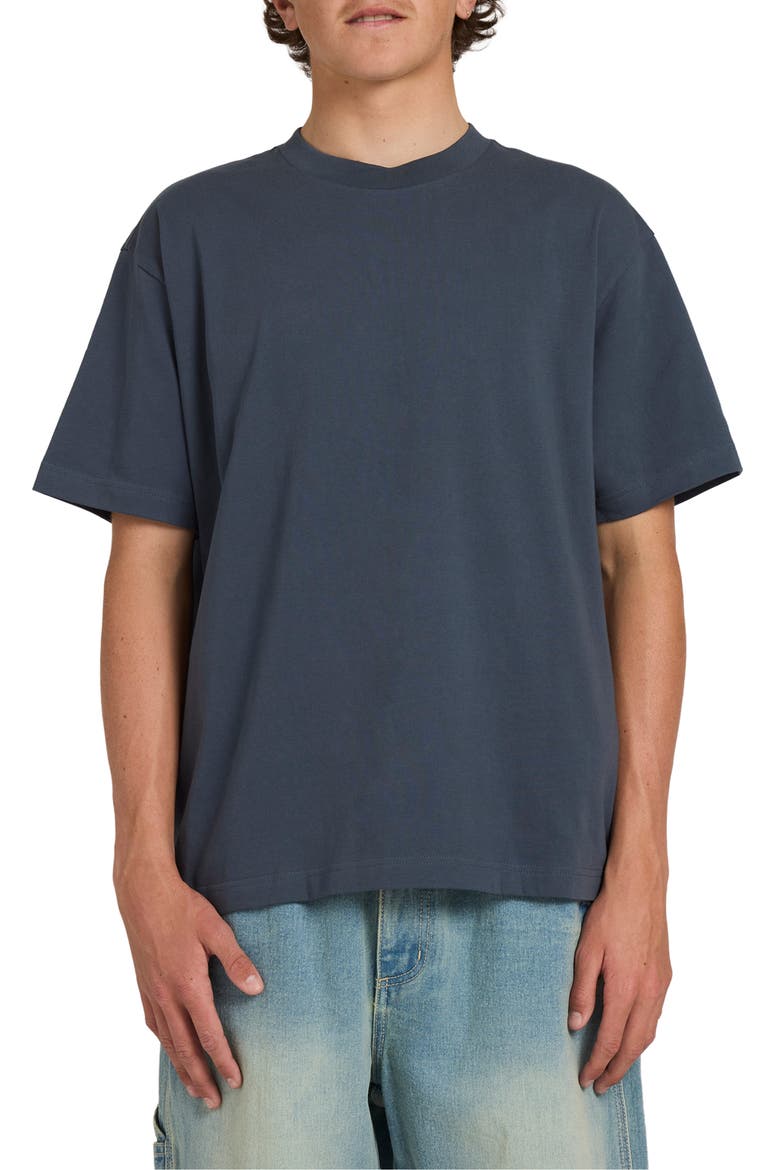 Arch Up Cotton T-Shirt, Main, color, CHARCOAL