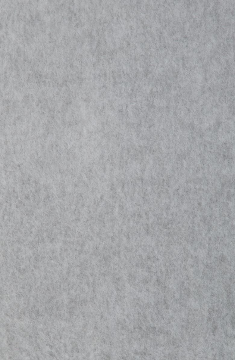 Vince Wool & Alpaca Fringe Scarf, Alternate, color, Heather Grey