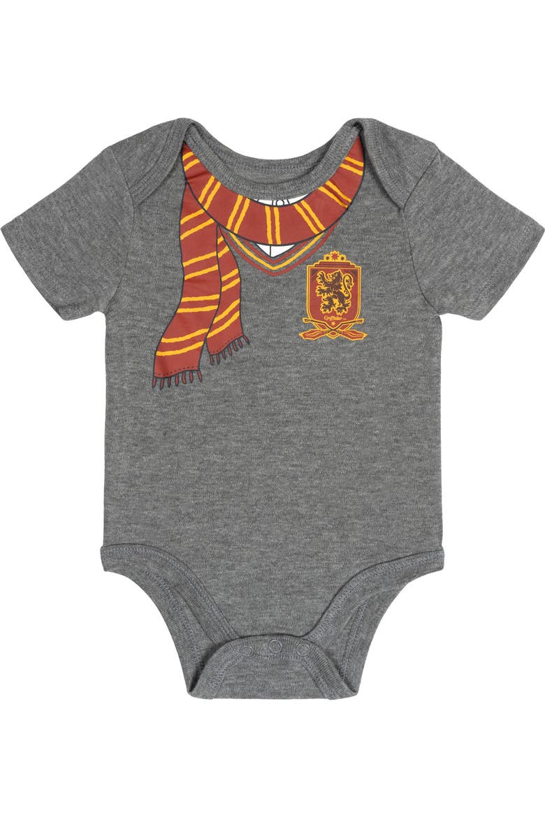 2-Piece Bodysuit and Hat Set, Alternate, color, Grey Harry Potter