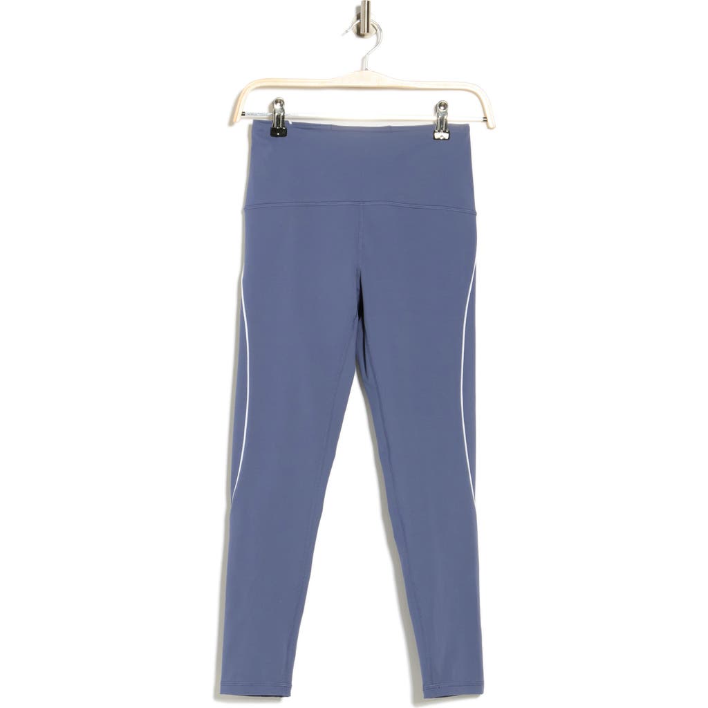Z By Zella Perform Piped Contour Leggings In Blue