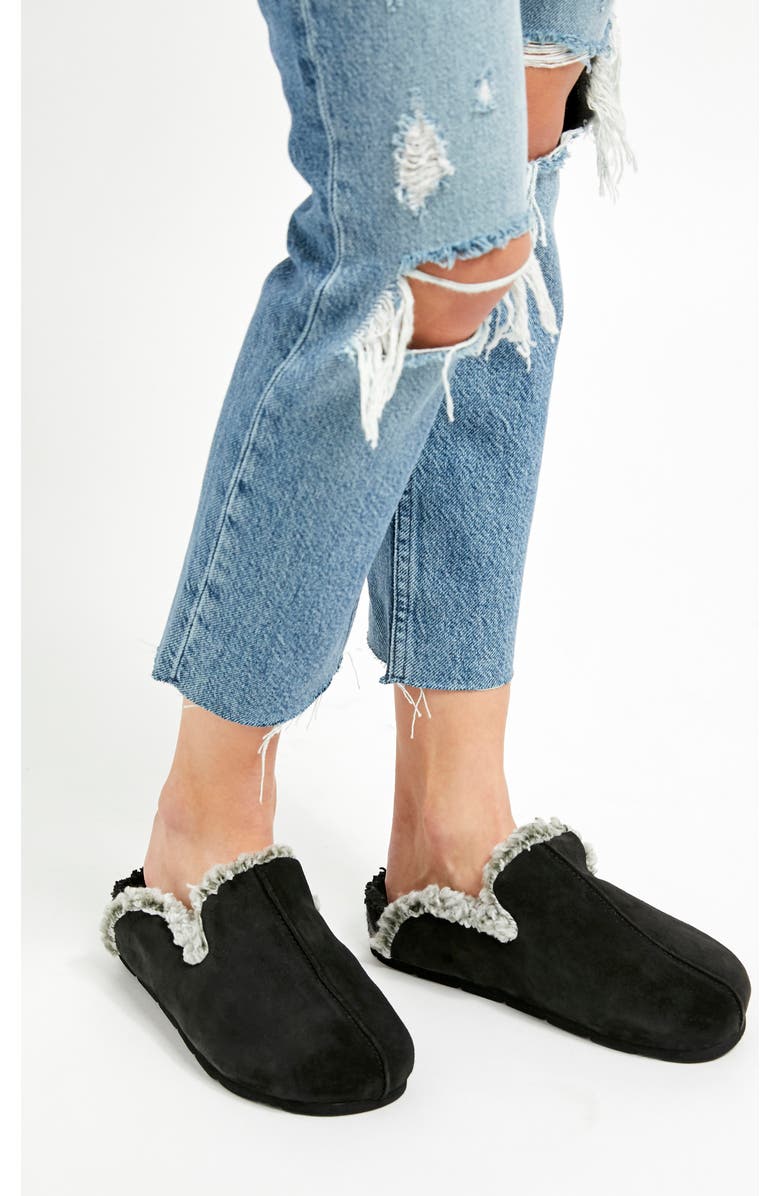 Free People Damon Faux Fur Mule, Alternate, color,