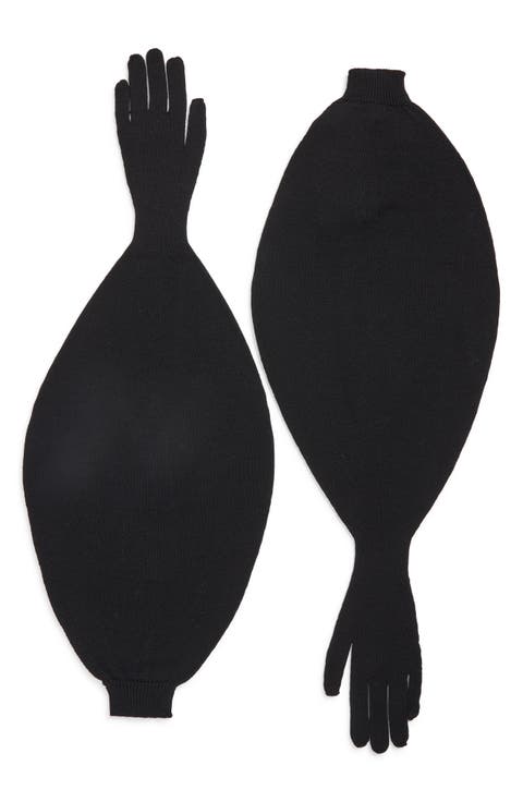 Flake Puff Merino Wool Gloves