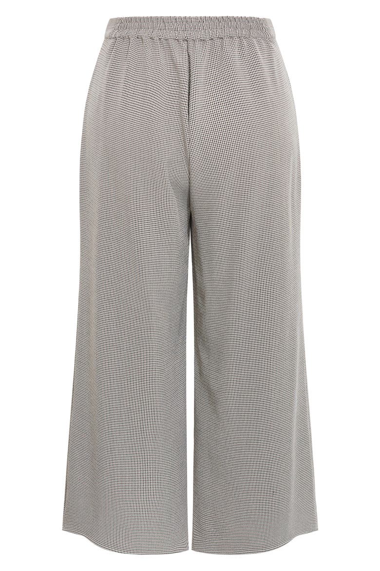 Hailey Houndstooth Wide Leg Pants, Alternate, color, NEUTRAL CHECK