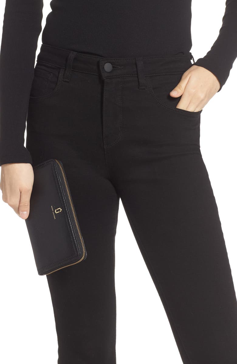 Marc Jacobs The Marc Jacobs Standard Leather Continental Wallet, Alternate, color, 