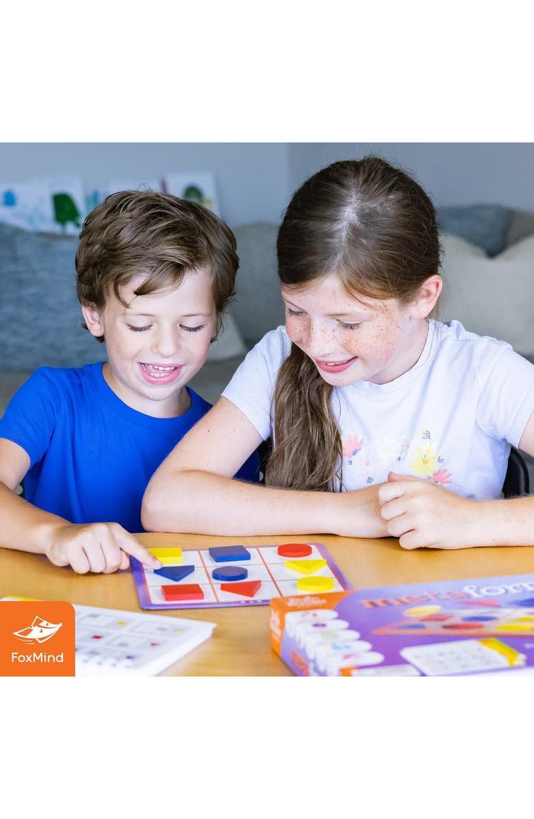 FoxMind Metaforms Foxmind Brain Builder Series, Shapes, Logic 
Reasoning Puzzles 5+, Alternate, color, Multicolored
