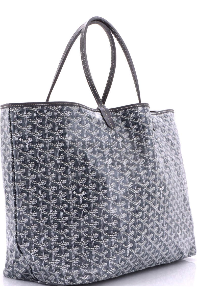 Pre-Owned Goyard Saint Louis Tote Coated Canvas GM, Alternate, color, Gray