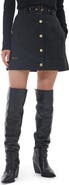 Barbour Holwick High Waist Cotton Belted Skirt