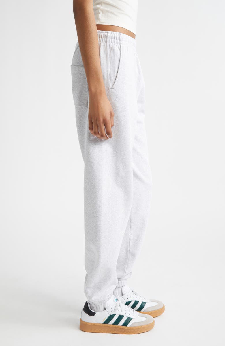 Sporty & Rich New York Racquet Club Fleece Joggers, Alternate, color, Heather Gray