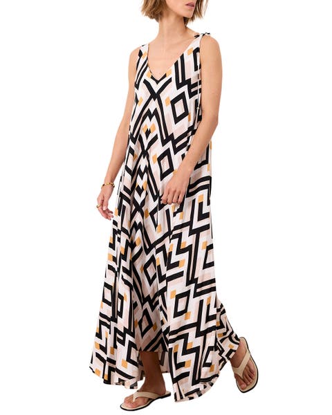Monaco Geo Maxi Dress