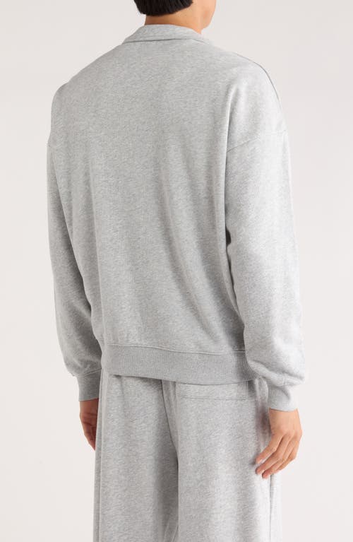 Abound Terry Half-zip Sweatshirt In Gray