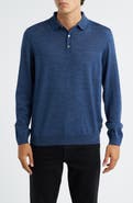 BOSS Lancione Wool Polo Sweater