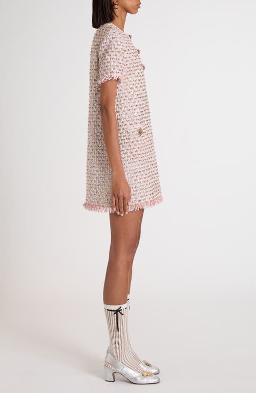 Valentino Womens Multicolor. Embellished Short-sleeves Woven Mini Dress