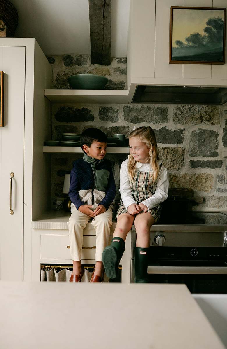 Little Paper Kids River Outerwear Vest, Alternate, color, Combo