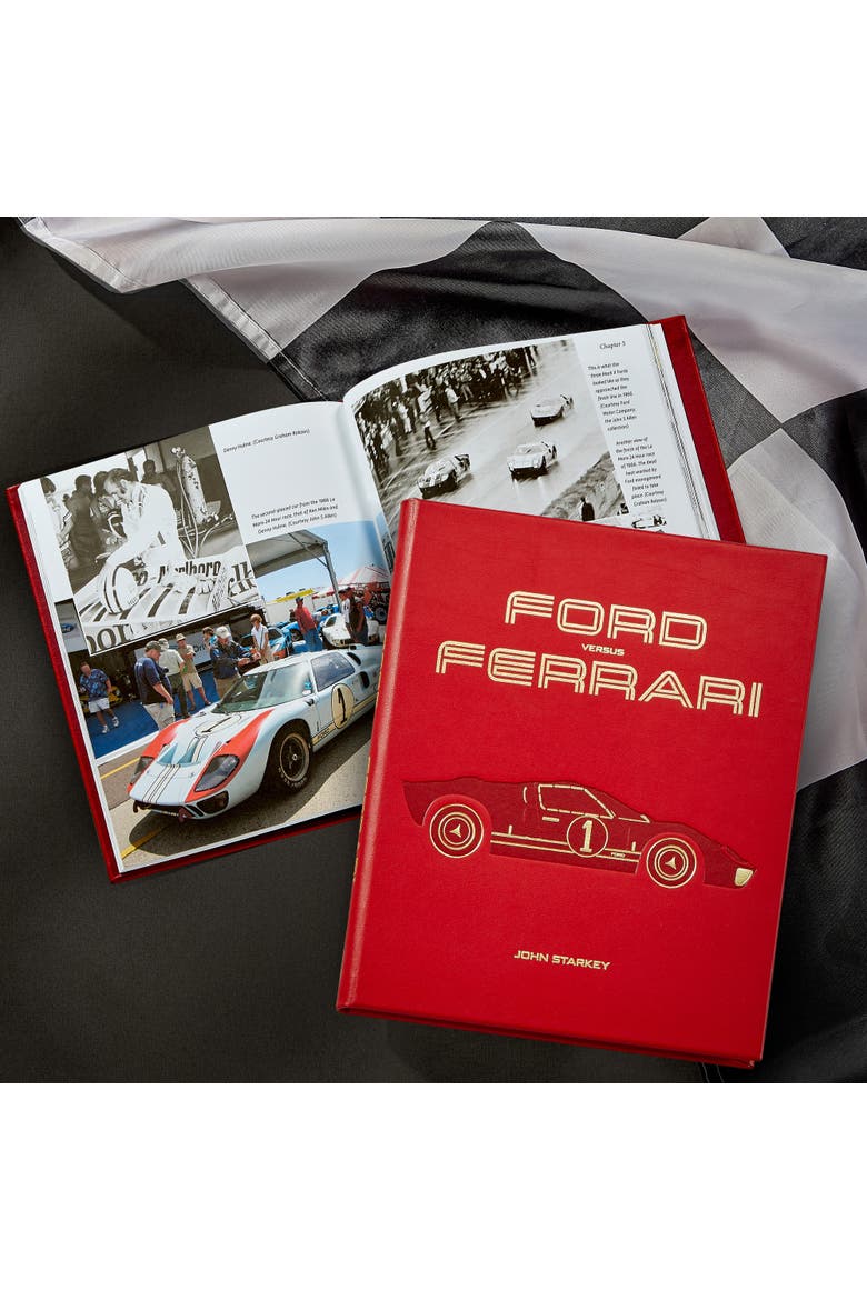 Ford vs. Ferrari Leather Edition, Alternate, color, RED