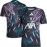 adidas Men's adidas  Black Liverpool 2025/26 Pre-Match Training Jersey