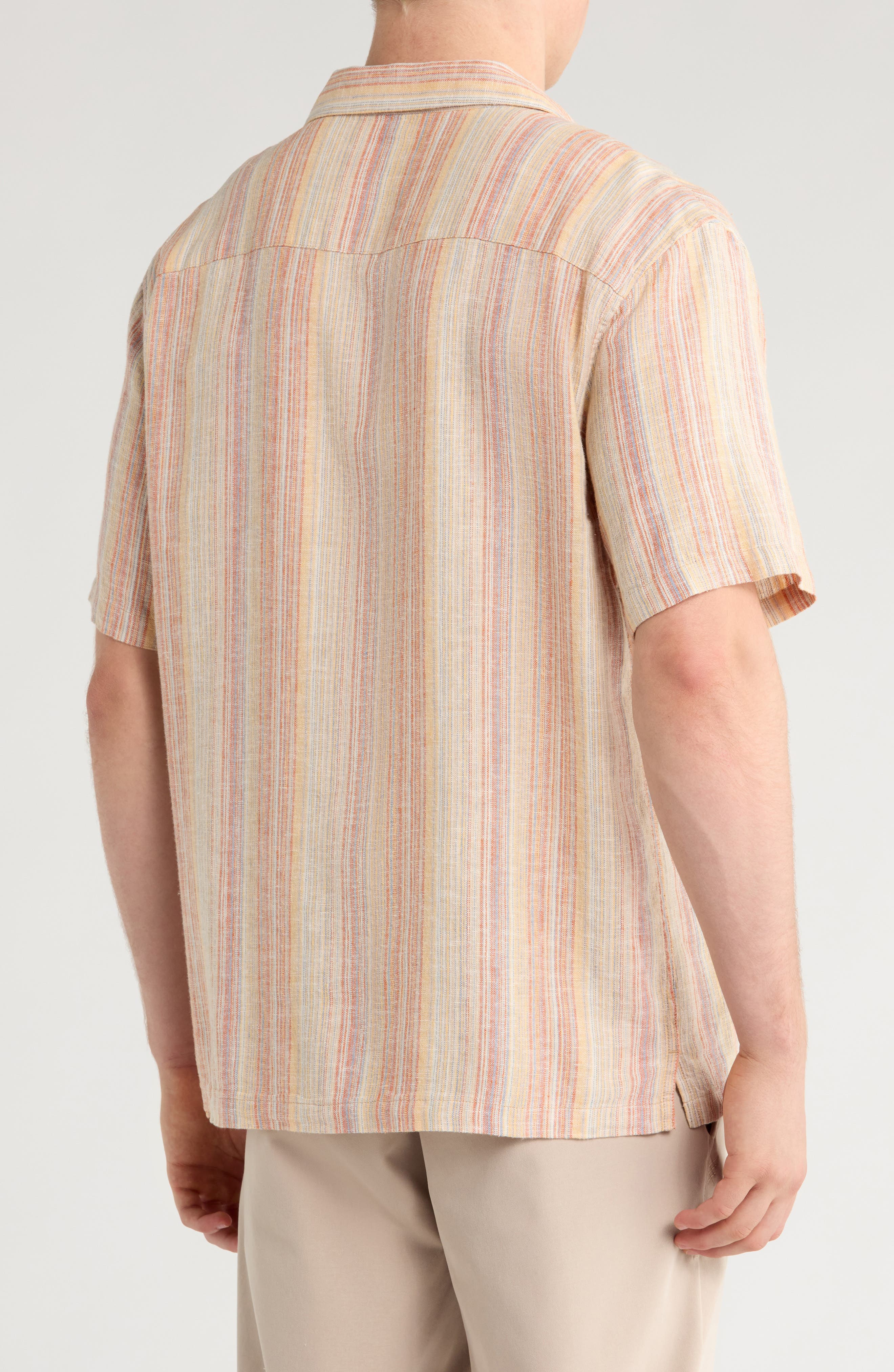 Stripe Camp Shirt - image 2