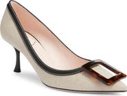 Roger Vivier Viv in the City Pointed Toe Pump