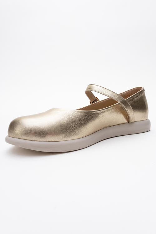 Forever & Always Shoes Anisa Leather Strap Flat