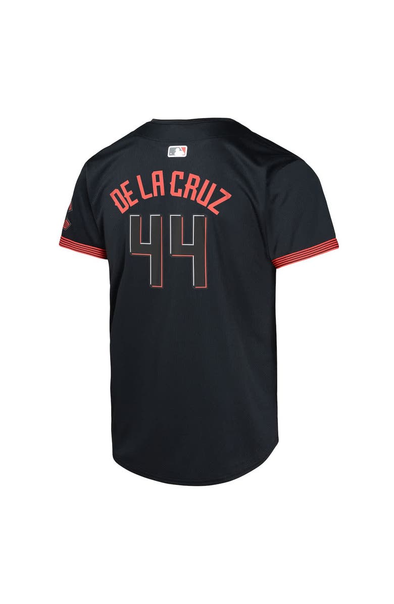 Nike Youth Nike  Black Cincinnati Reds City Connect Limited Jersey, Alternate, color, 